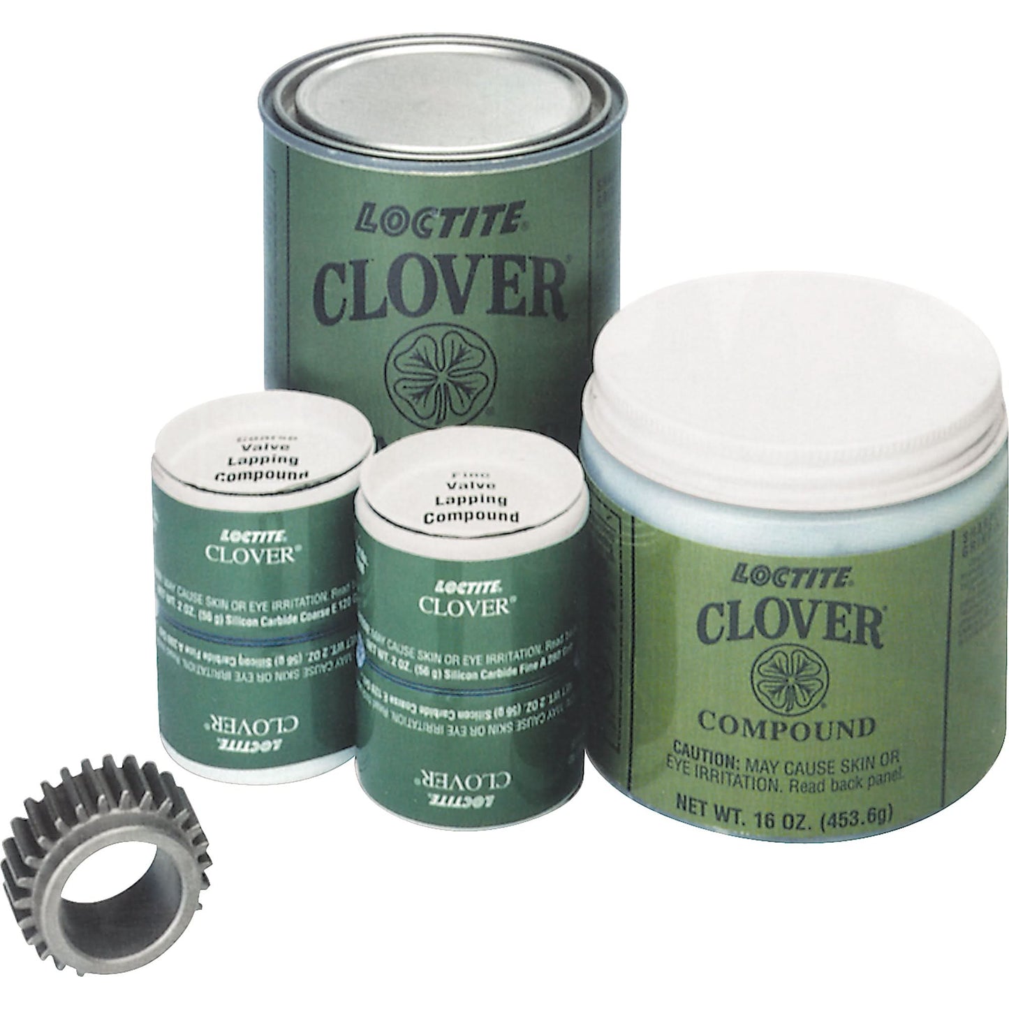 Clover™ Silicon Carbide Grease Mix, 80 Grit, Silicon Carbide, 1 lb.
