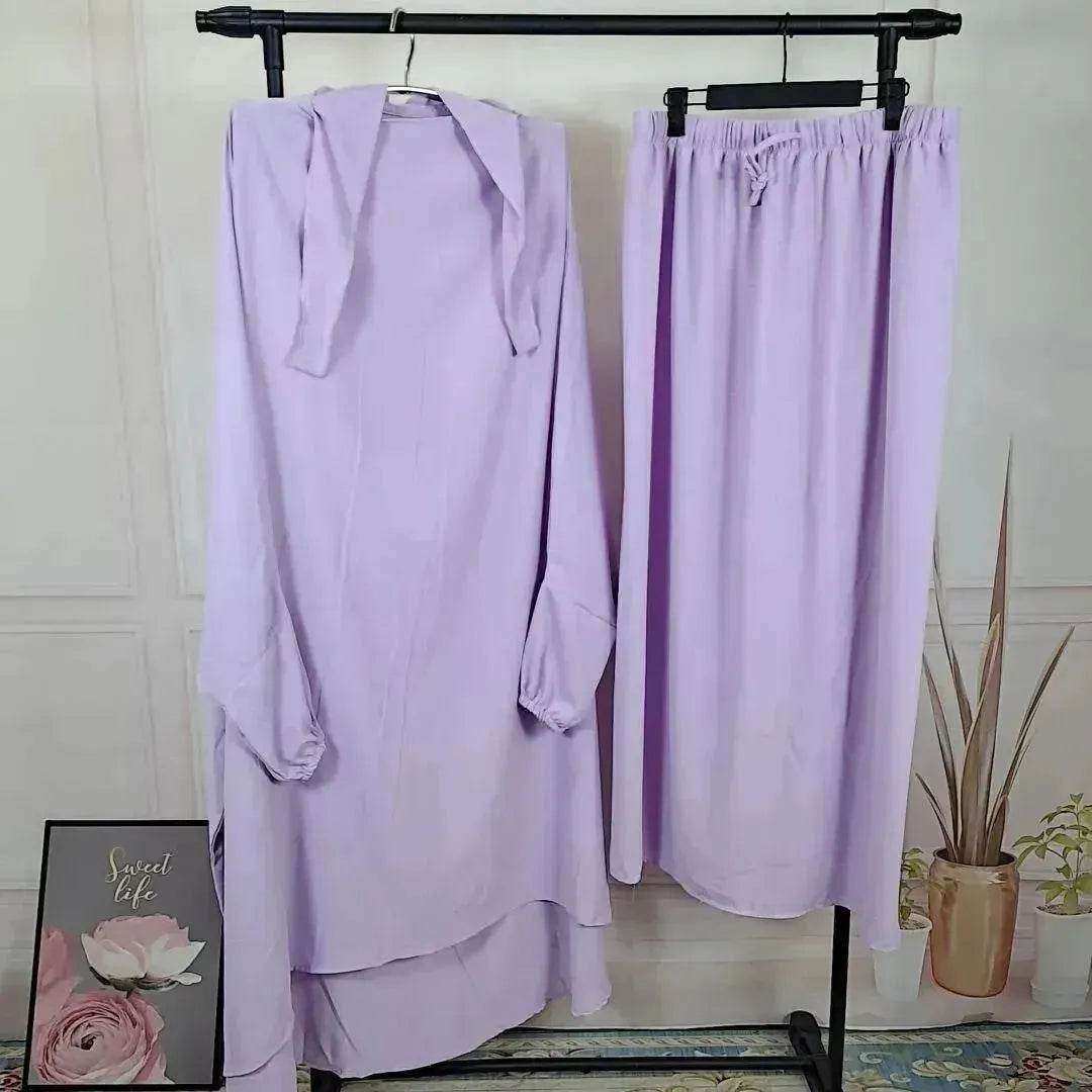 Casual Plain Umrah and Haji Abaya Robe Dress for ArabArab Middle East Women