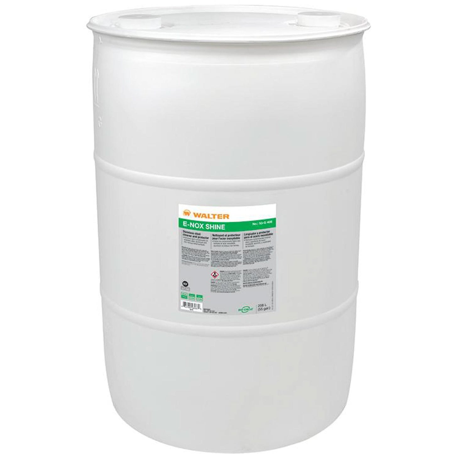 E-Nox Shine™ Stainless Steel Cleaner & Protector, 208 L, Drum