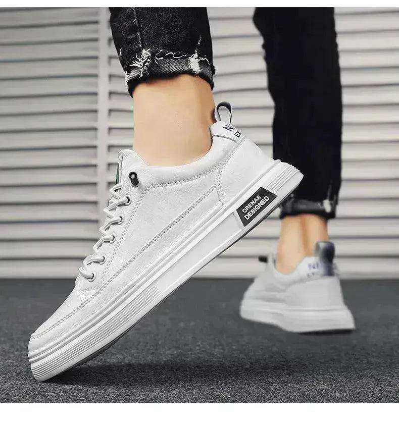 All-matching Sneakers Daily Leisure Sports Work Platform Casual Sneakers Shoes for Men Canvas Sneakers for Men
