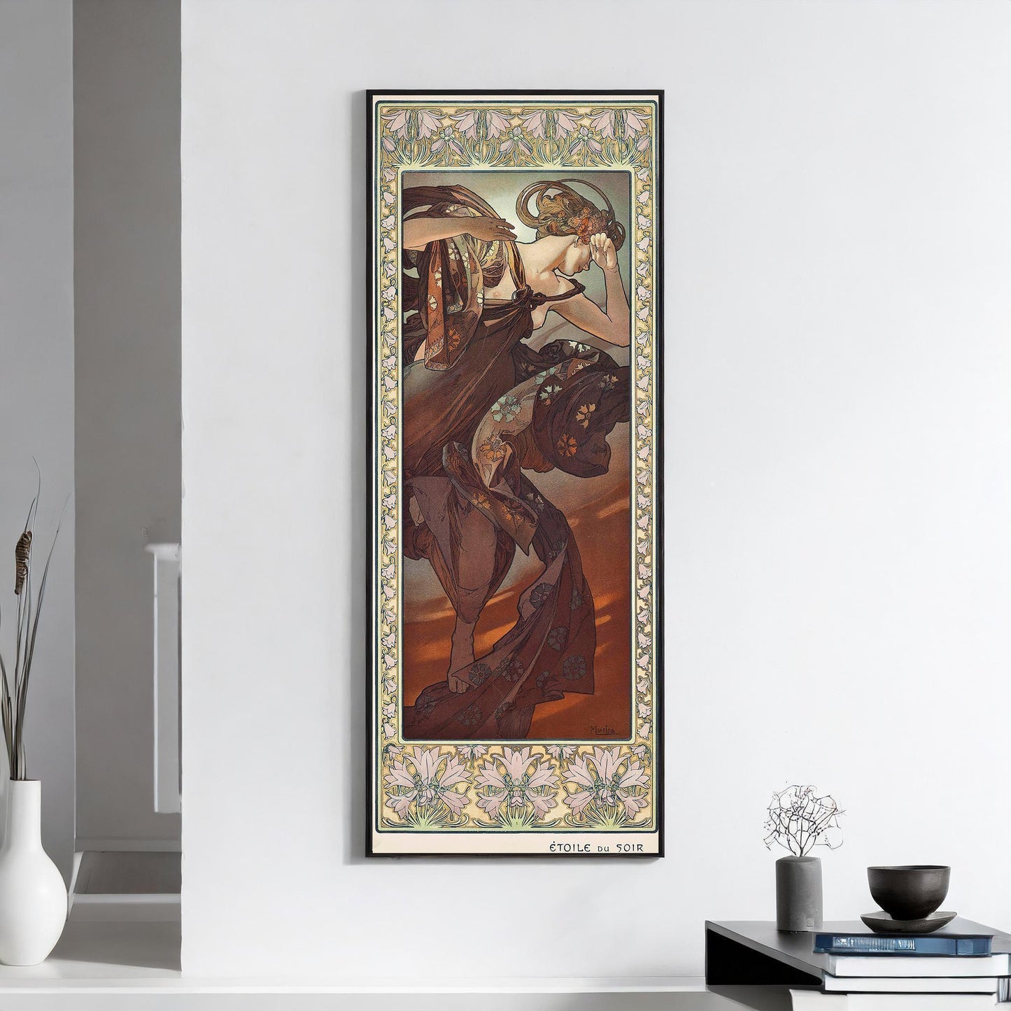 Alphonse Mucha - L'Etoile du Soir Art Nouveau Vintage Poster