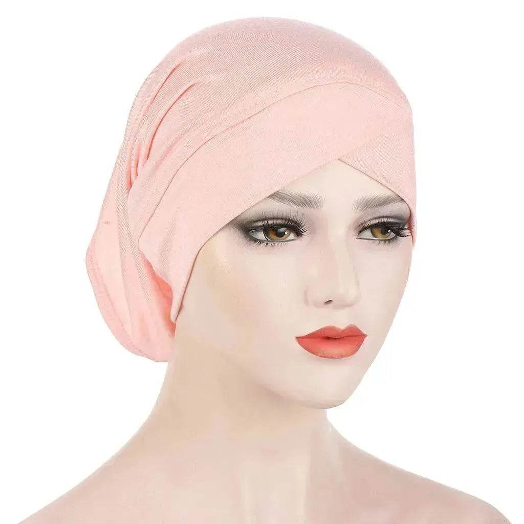 Arab solid color turban hat