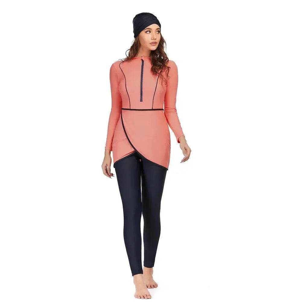 Arab Swimsuit 3piece Long Sleeve Pants