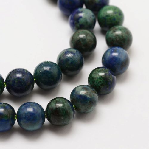 Perle de pierre gemme d'azurite