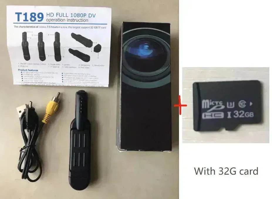 Hidden Camera Mini Pocket Pen Camera 1080P HD