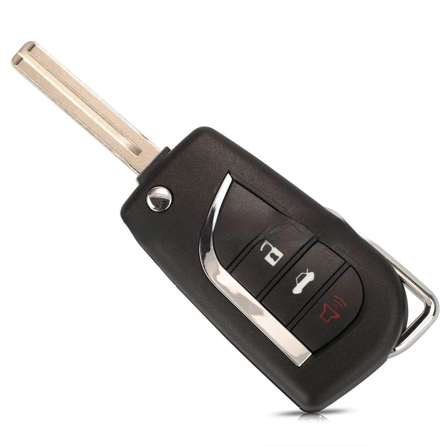 Folding Key Shell Camry Reeling Ruizhi Highlander Remote Control Key Shell 4 Keys