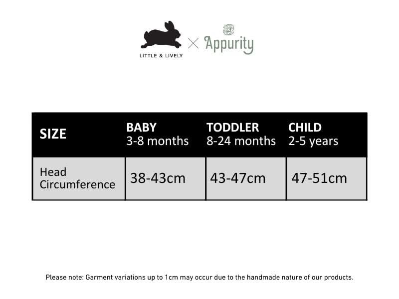 Baby/Kids' Bamboo Beanie | Black