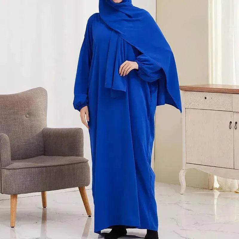 Casual Plain Everyday Abaya for ArabArabic Women Kaftan Abaya for Umrah and Haji.