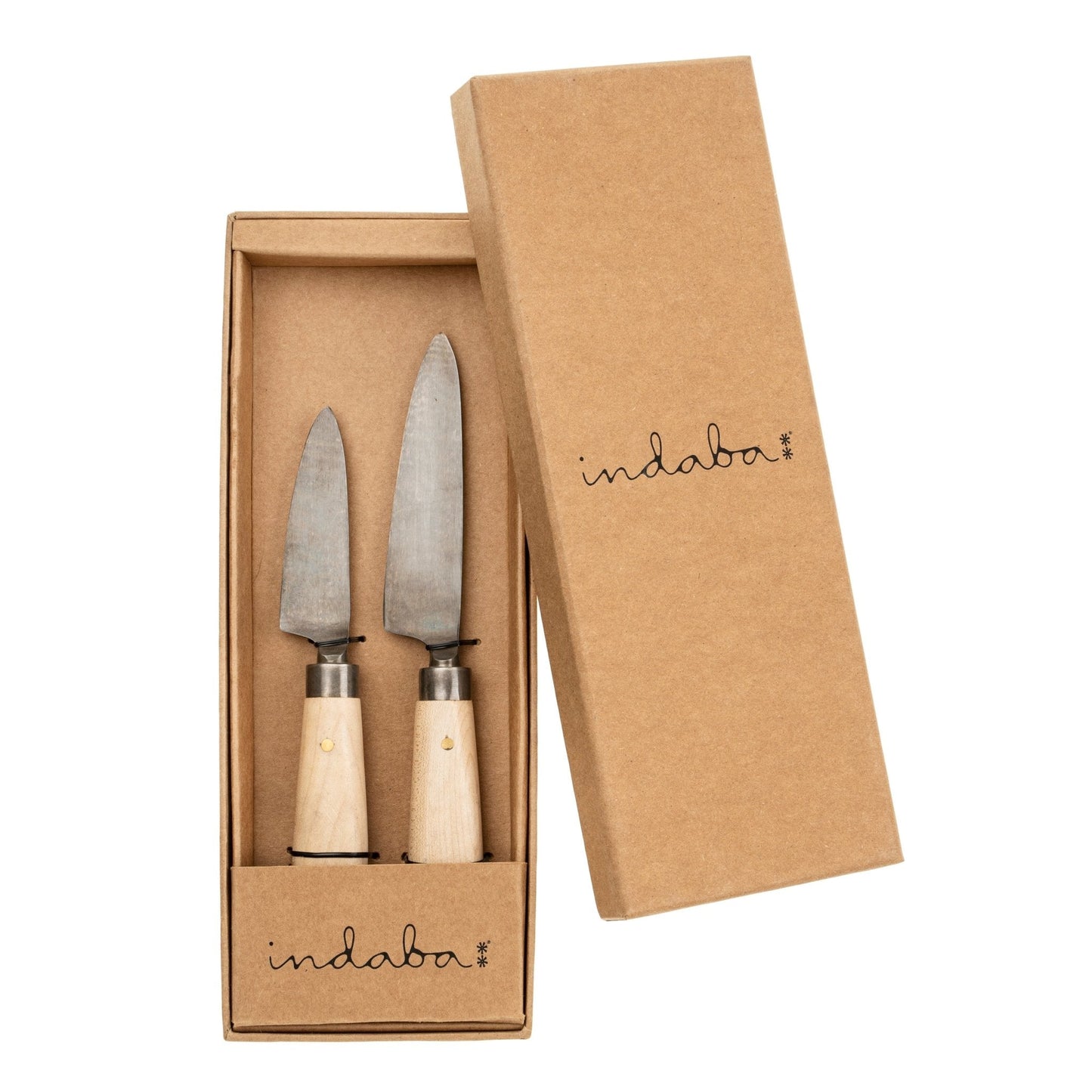 Beechwood Paring Knives, Set of 2
