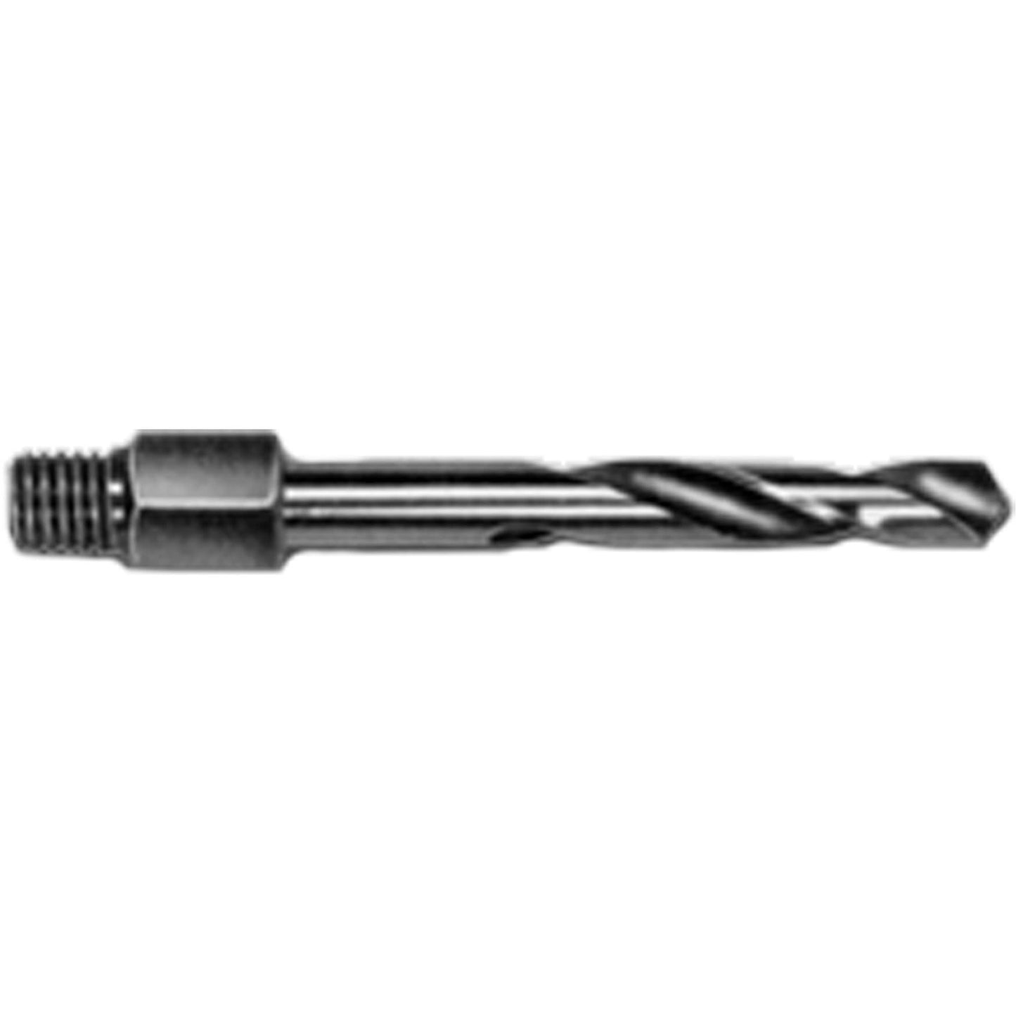 Threaded Shank Drill Bit Adapter, #13, High Speed Steel, 1-1/8" Flute