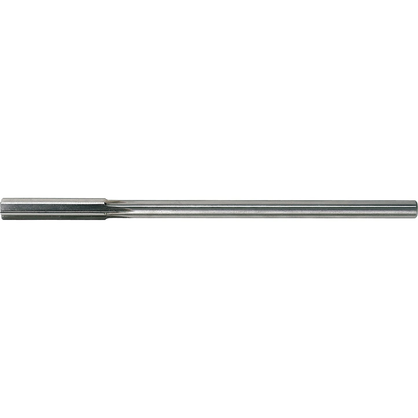 Chucking Reamer, 3/4", Straight Flute, High Speed Steel, Straight Shank