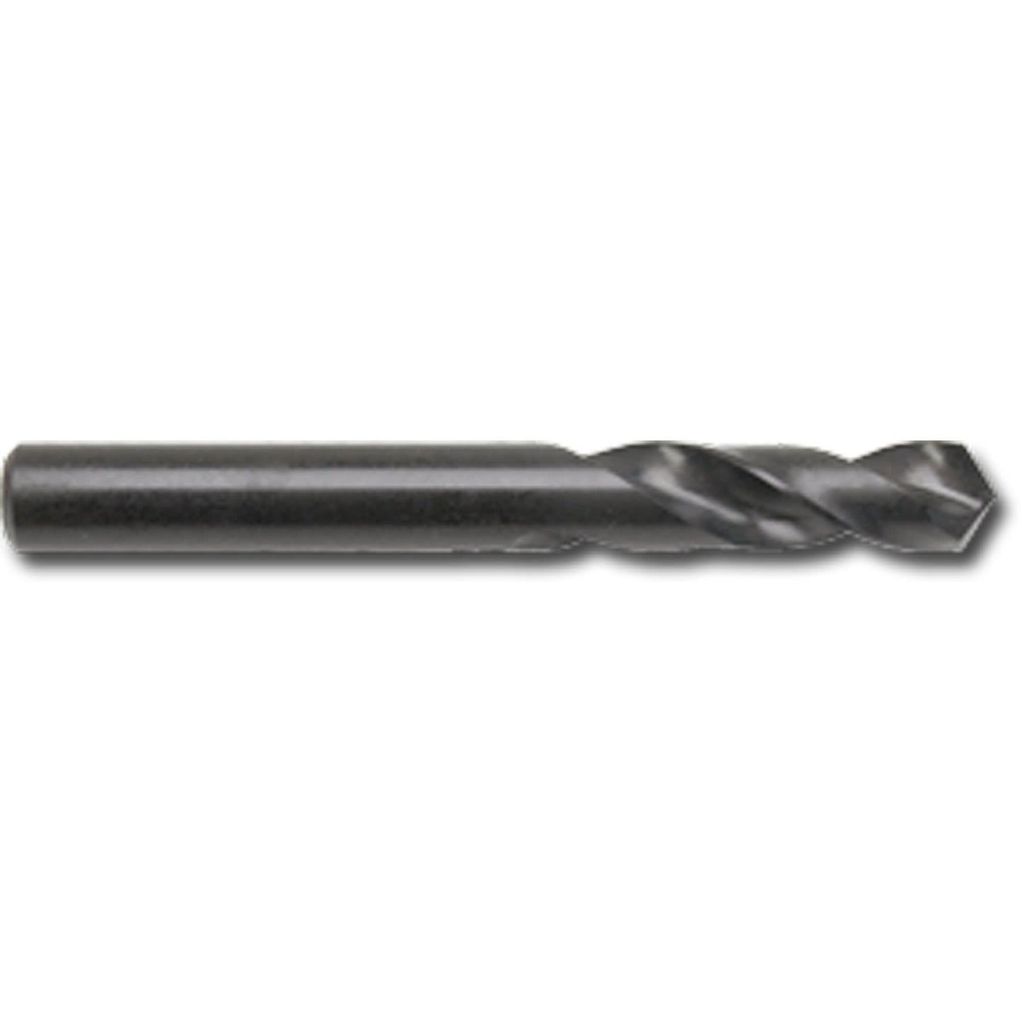 Hyper Stub Length Drill Bit, 1/8", High Speed Steel, 11/16" Flute, 118° Point