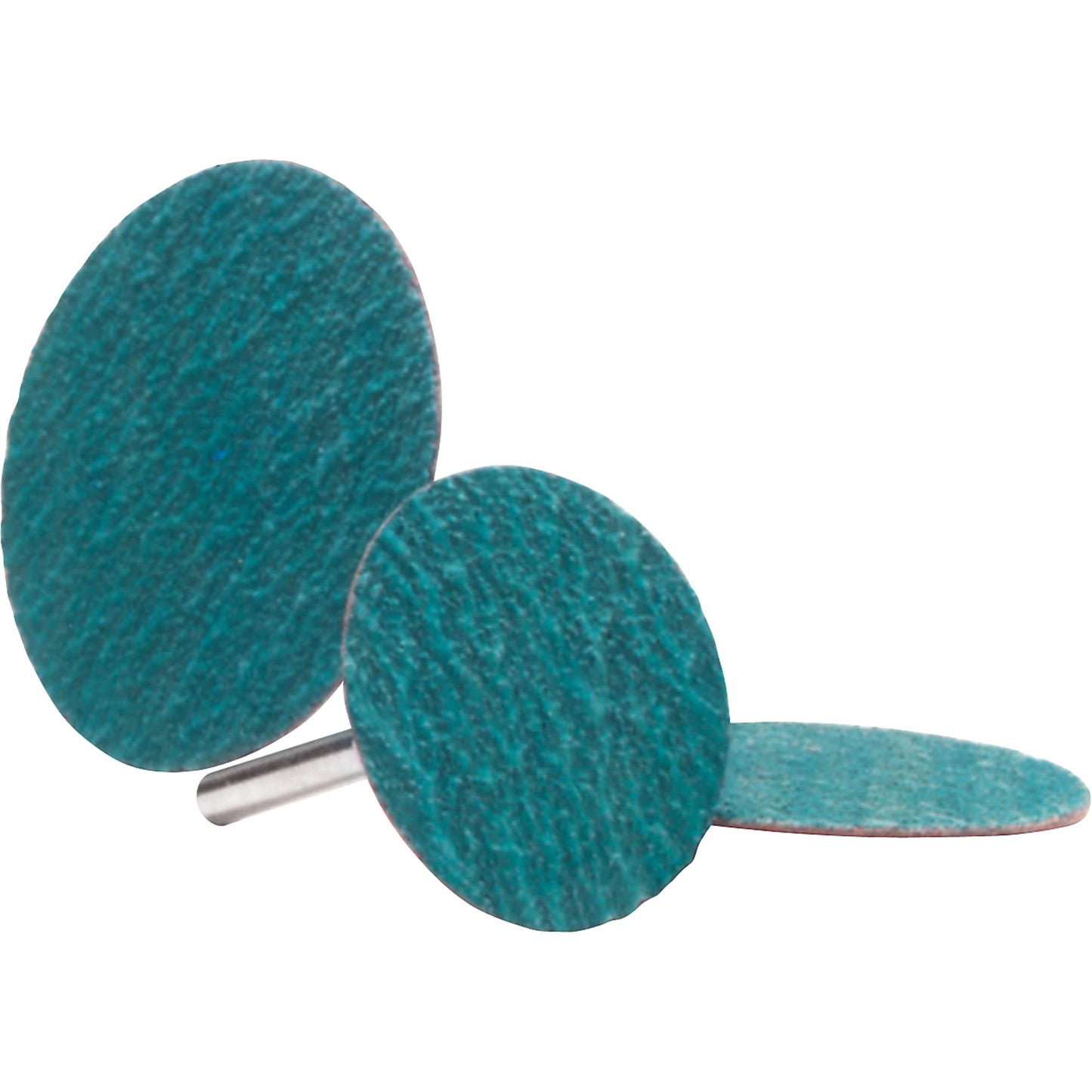 Speed-Lok TS Discs - Merit Zirc Plus R801 Cloth Discs, 2" Dia., 80 Grit, Zirconia Alumina