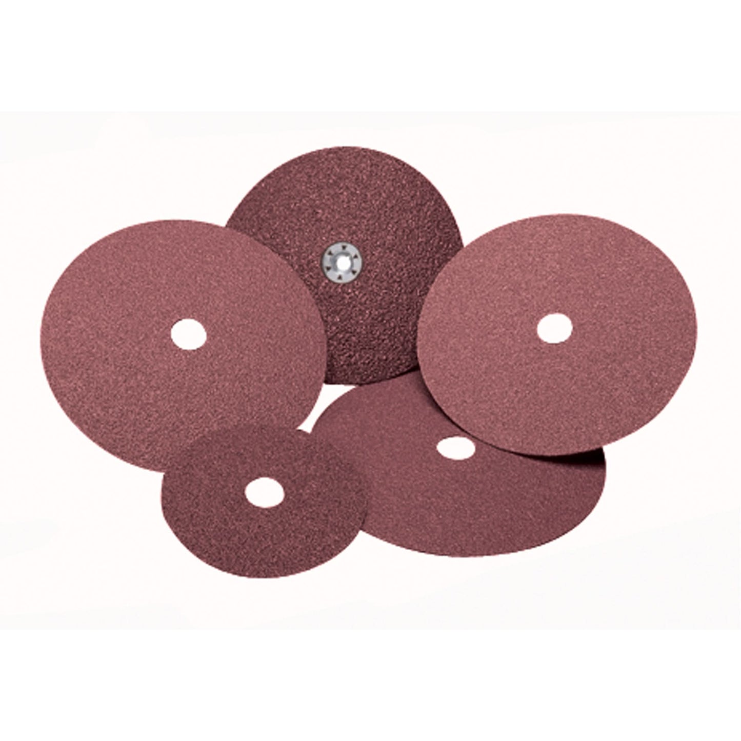 Metal F240 Fibre Discs, Aluminum Oxide, 50, 4-1/2" Dia x 7/8" Arbor