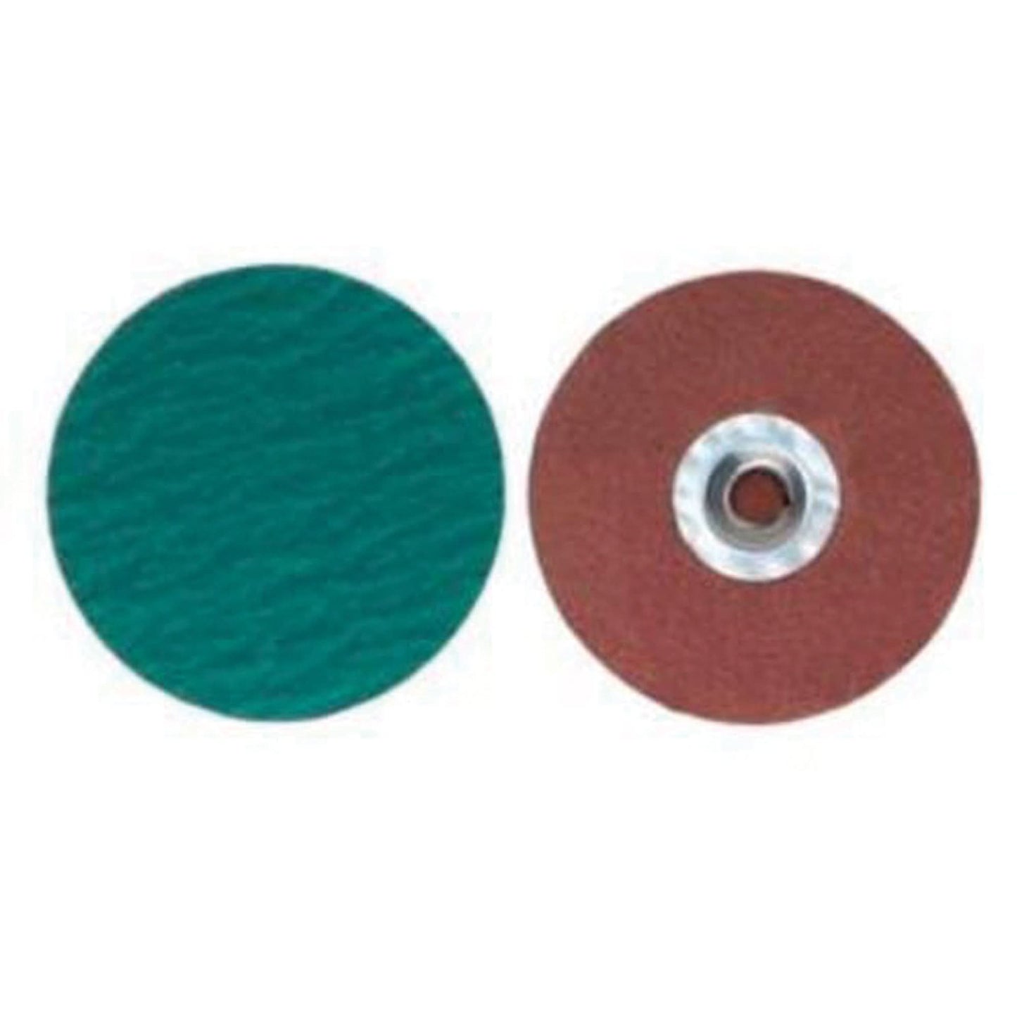 Quick-Change Cloth Disc, 4" Dia., 120 Grit, Zirconium