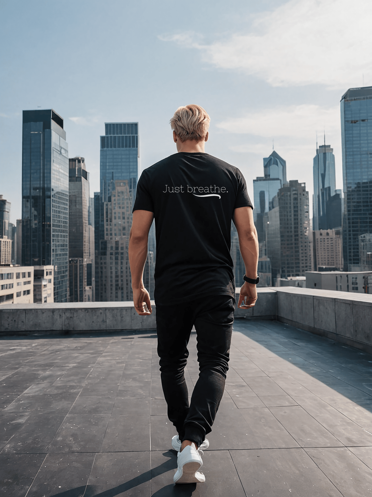 Just Breathe Tee