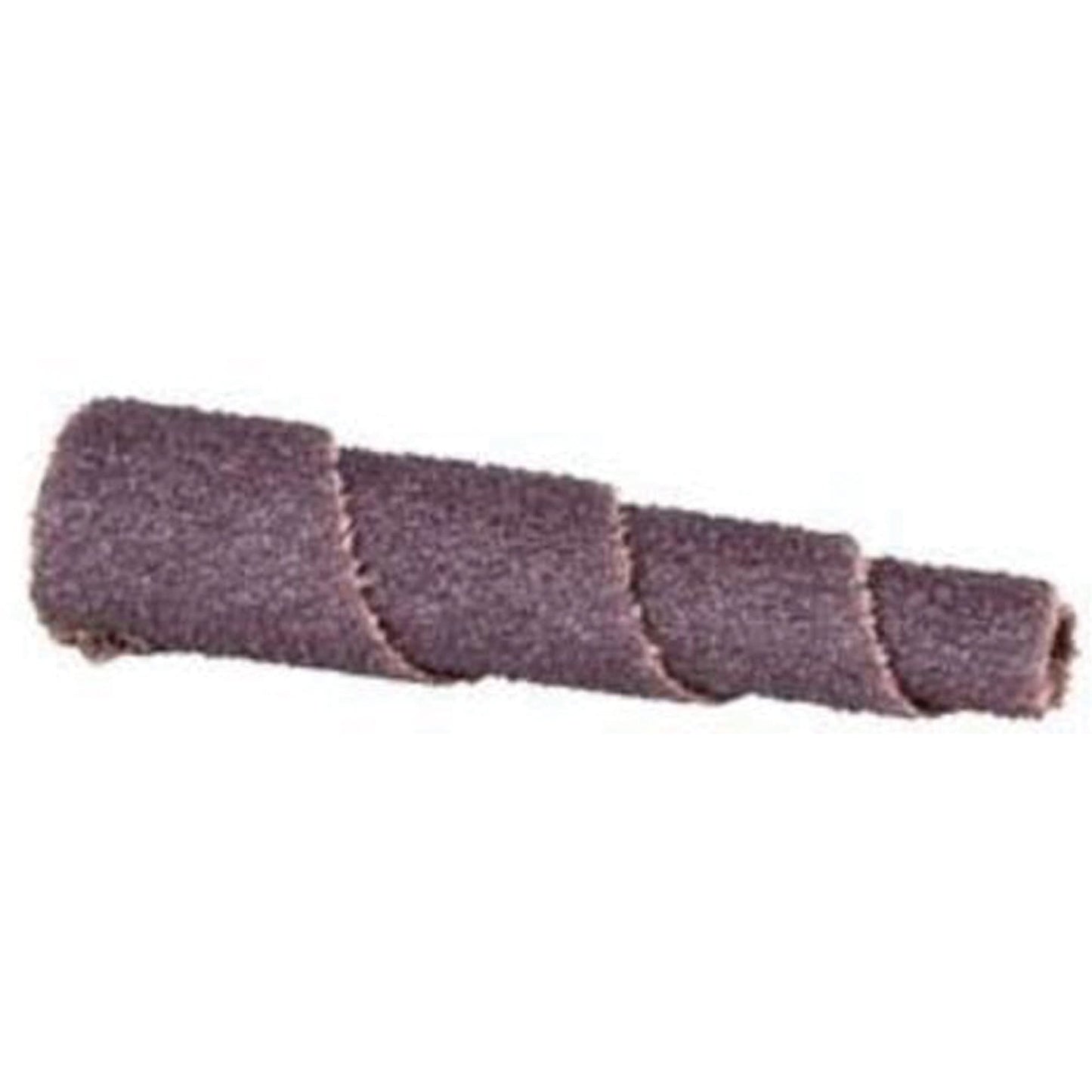 ALO Spiral Cartridge Roll, 60 Grit, 1" Dia., Aluminum Oxide, 2" L, 3/16" Arbor