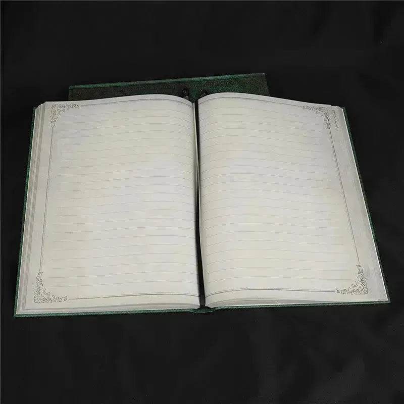 Simple Lucky Tree Pattern Personalized Creative Inlaid Natural Crystal Gem Journal Hard cover Note book