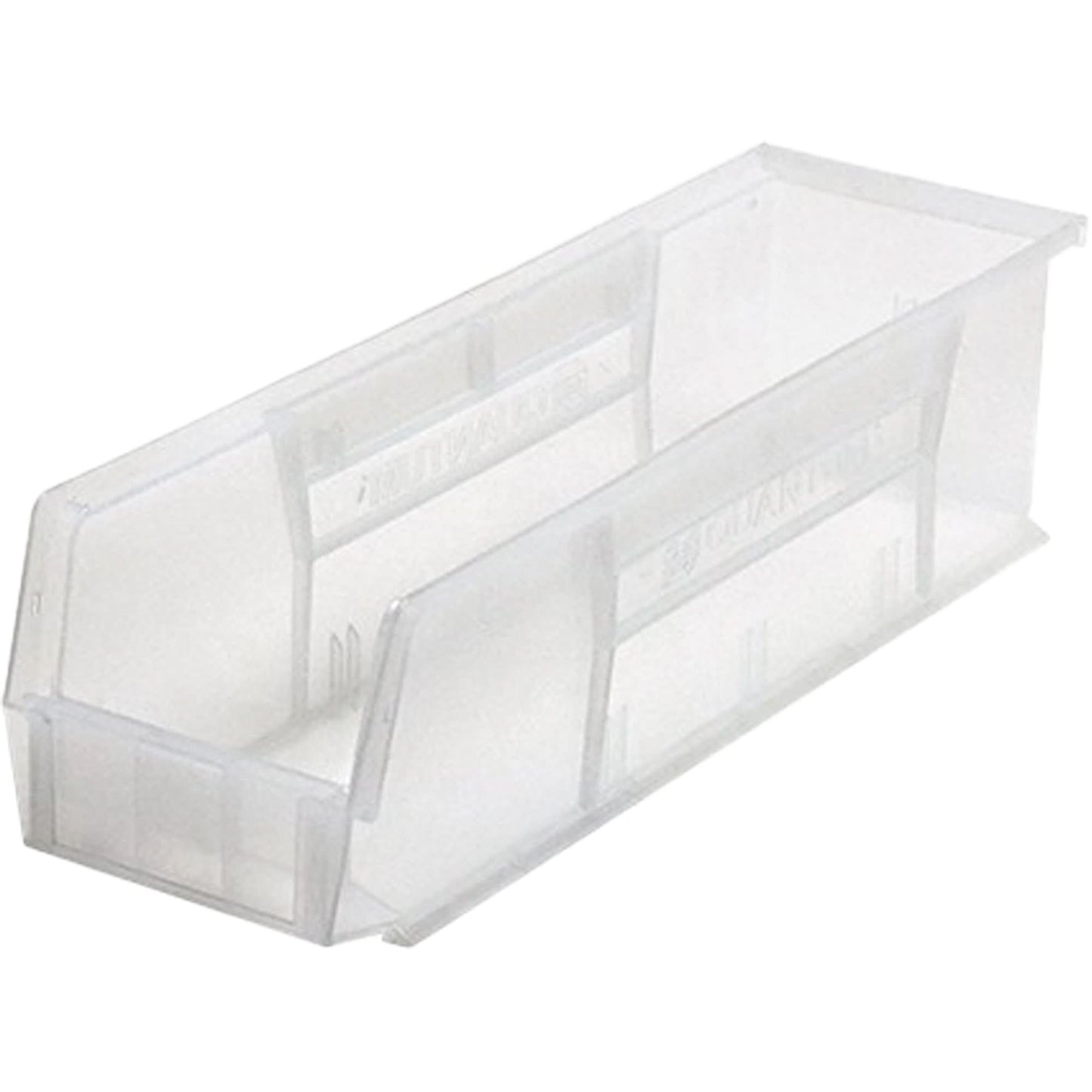 Bac empilable et suspendable Ultra, 45,4 cm L x 12,7 cm H x 14 cm P, Transparent