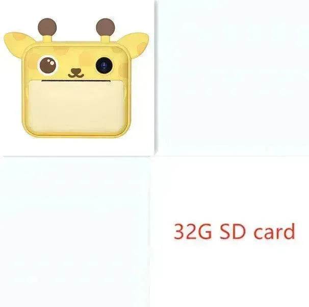 Children's Camera Digital Camera Toy Photo Printable Set