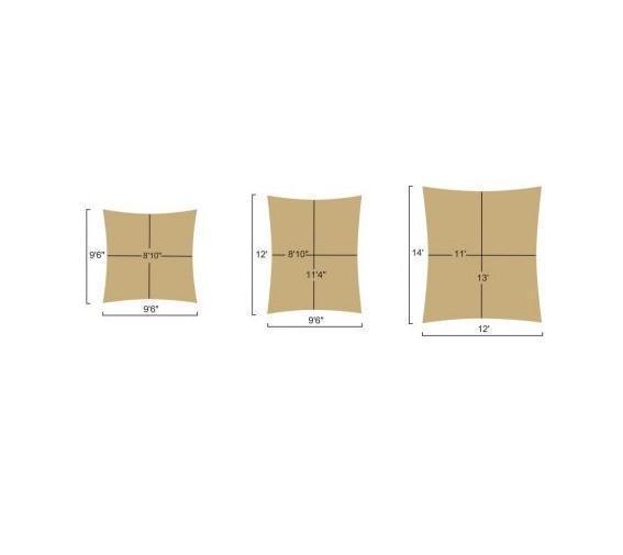 Chinook All-Purpose Lightweight Adventure Tarps Small 9'6" x 9'6"