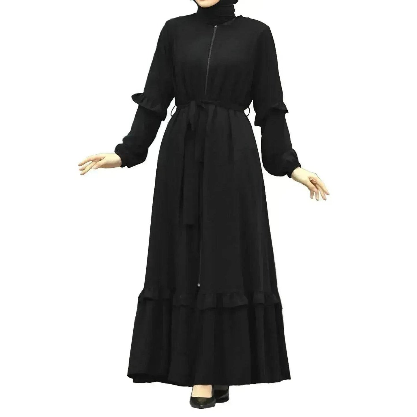 Conservative Hijab Abaya Dress for Arab Dubai Turkey Middle Eastern Women