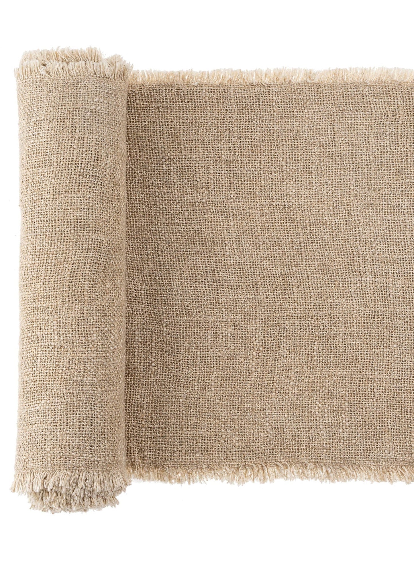 Culver Woven Table Runner – Linen
