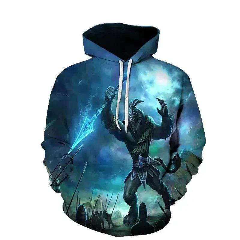 Customized 3D Digital Printing Couple Outfit Sweater LargeSize Baseball Uniform Hoodie