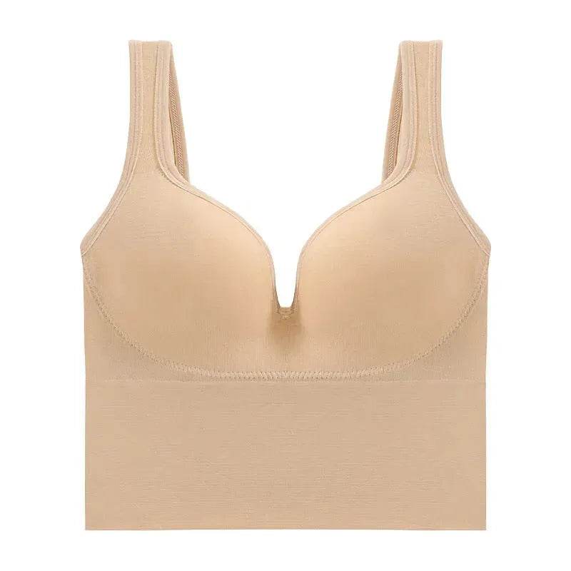 Acheter un débardeur avec soutien-gorge push-up intégré Débardeur caraco Soutien-gorge haut tendance