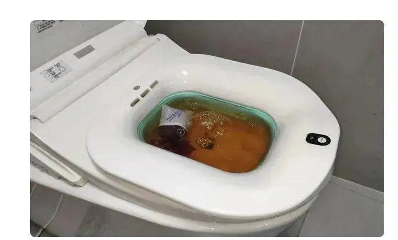 Electric Toilet Bidet Seat Bubble Massage Hemorrhoid Care