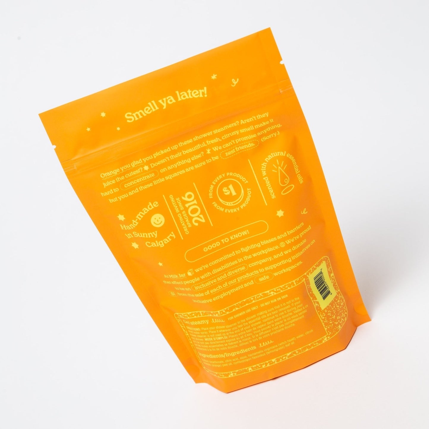 Essential Oil Shower Steamers – Citrus
