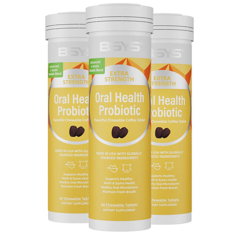 BSYS Coffee Lovers Meet Your New Obsession Oral Probiotic Chews That TASTE LIKE COFFEE High-quality Supplements For Your Mouth No Gross Aftertaste, Just That Rich, Roasty Vibe. Game Changer