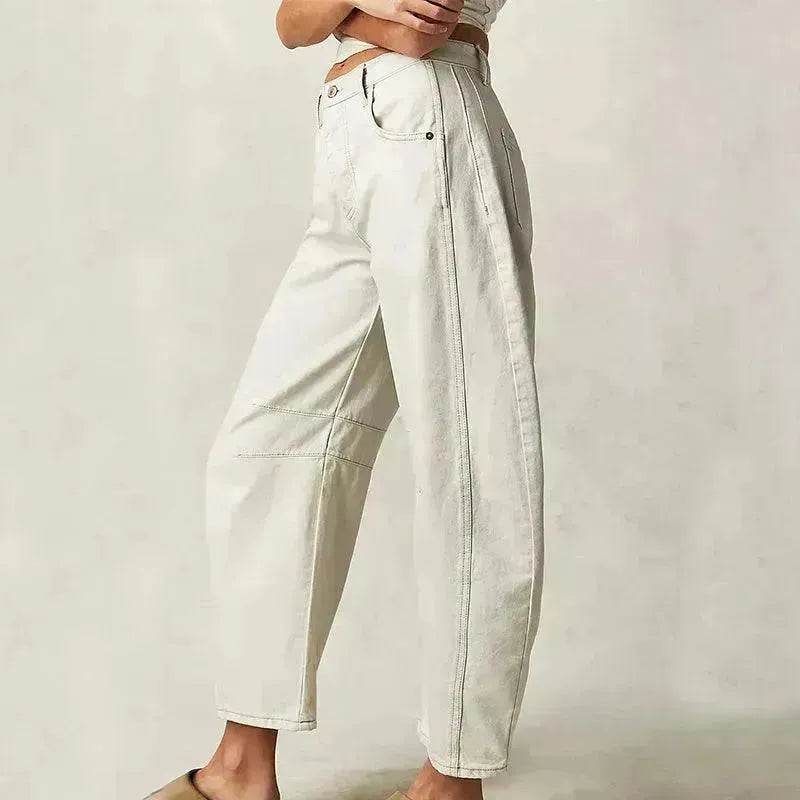 Fashion Loose Wide-leg Pants Summer Sports Straight Casual Cotton Trousers Women's Trouser Pant