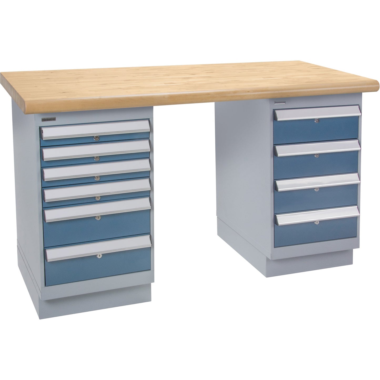 Heavy-Duty Workbench, Dual Drawers, 1500 lbs. Cap., 60" W x 24" D, 34" H