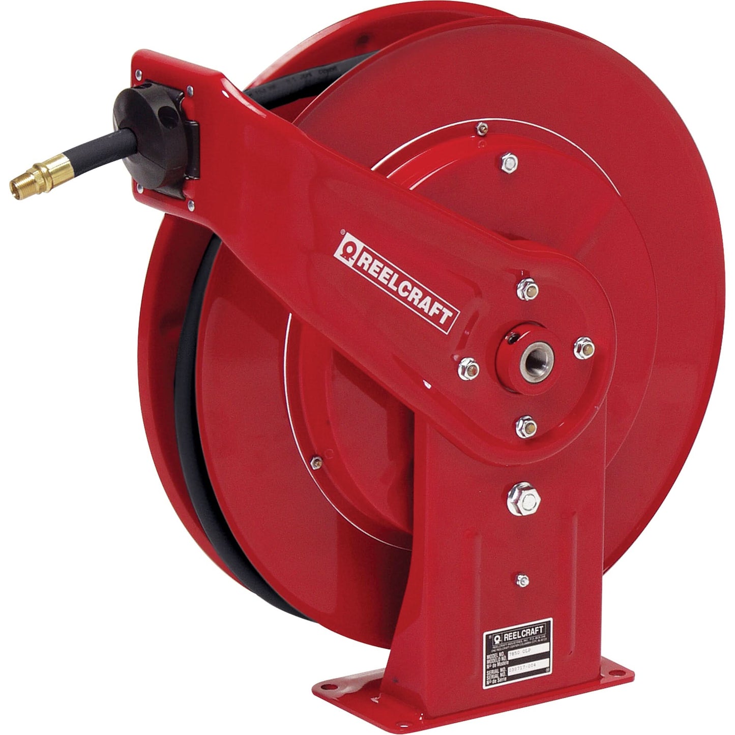 Hose Reels, Oils, 1/2" x 50', Single Hose, 3250 PSI
