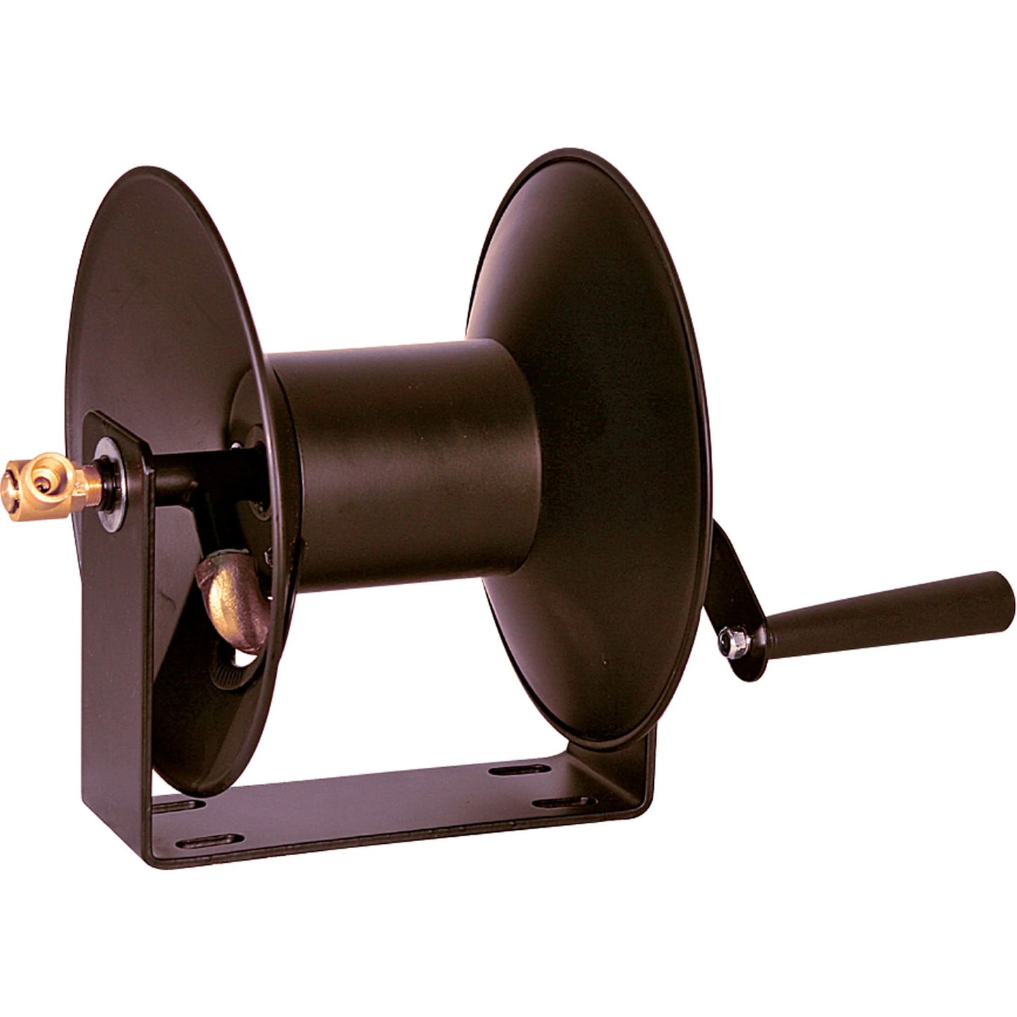 Manual Rewind Reel, Single Hose, 16-3/4" W x 10-1/2" D x 11-1/2" H
