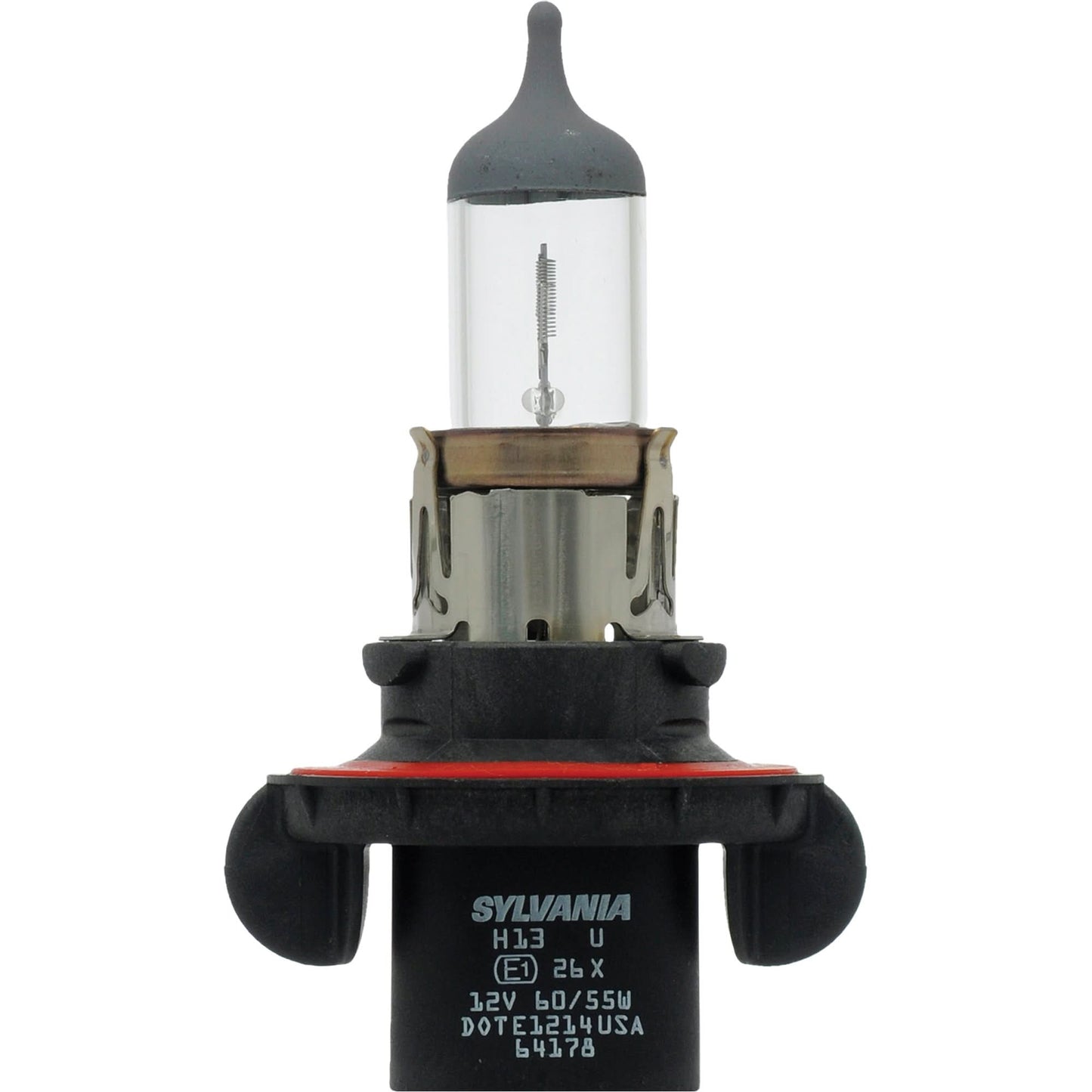 H13 Basic Automotive Bulb, Halogen, 60 W/65 W, White