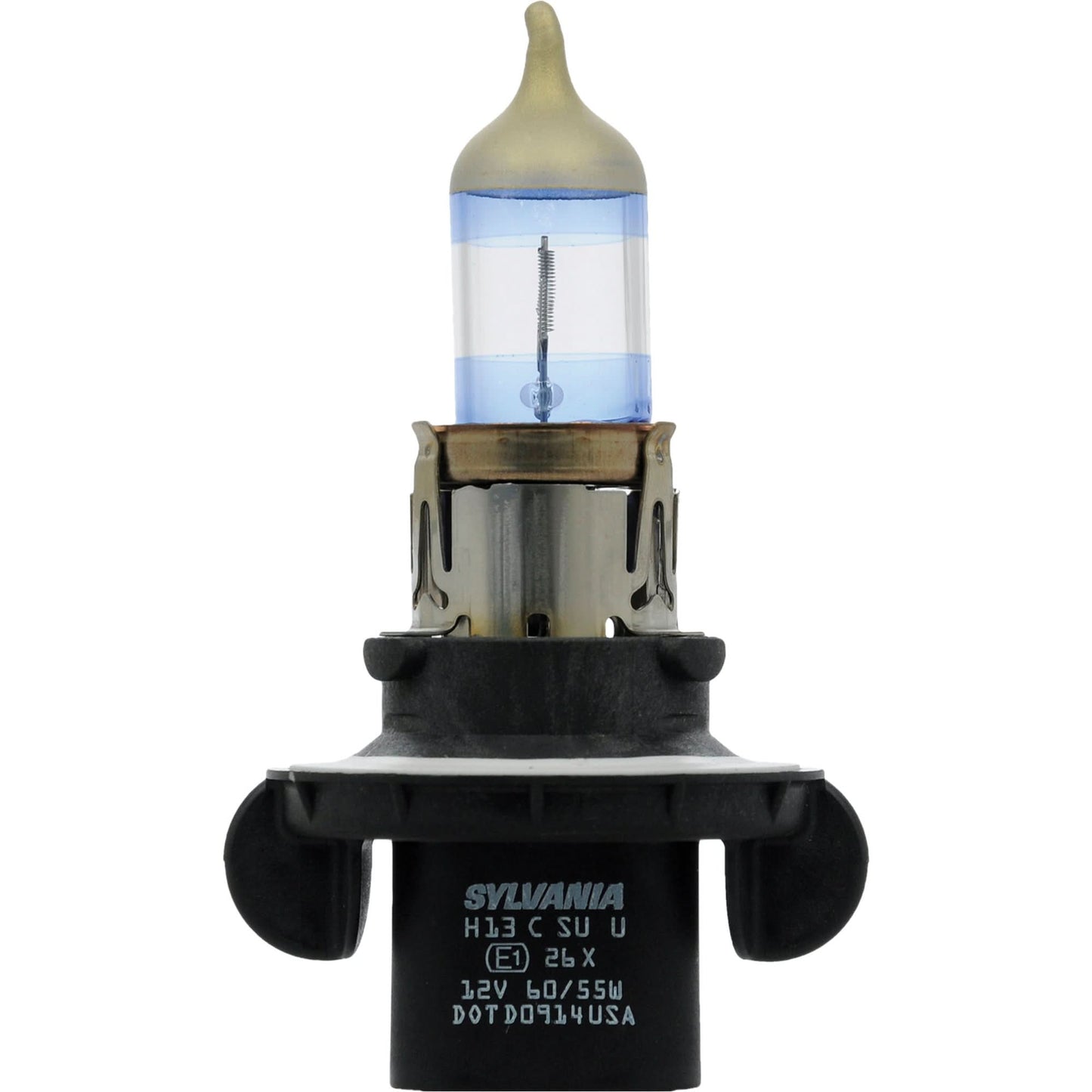 H13 SilverStar® Ultra Headlight Bulb, Halogen, 55 W/60 W, White