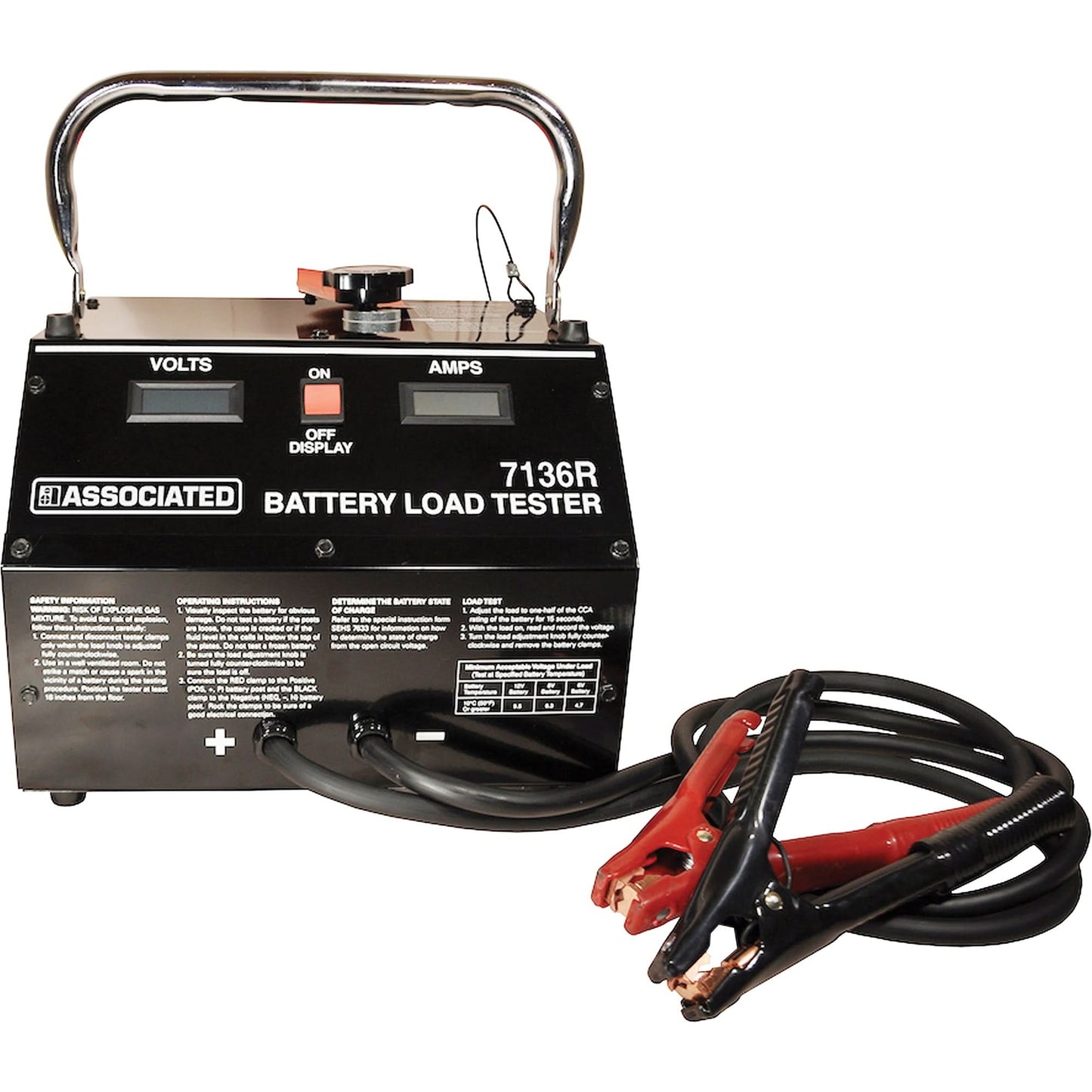 Testeur de charge à pile de carbone variable à usage intensif