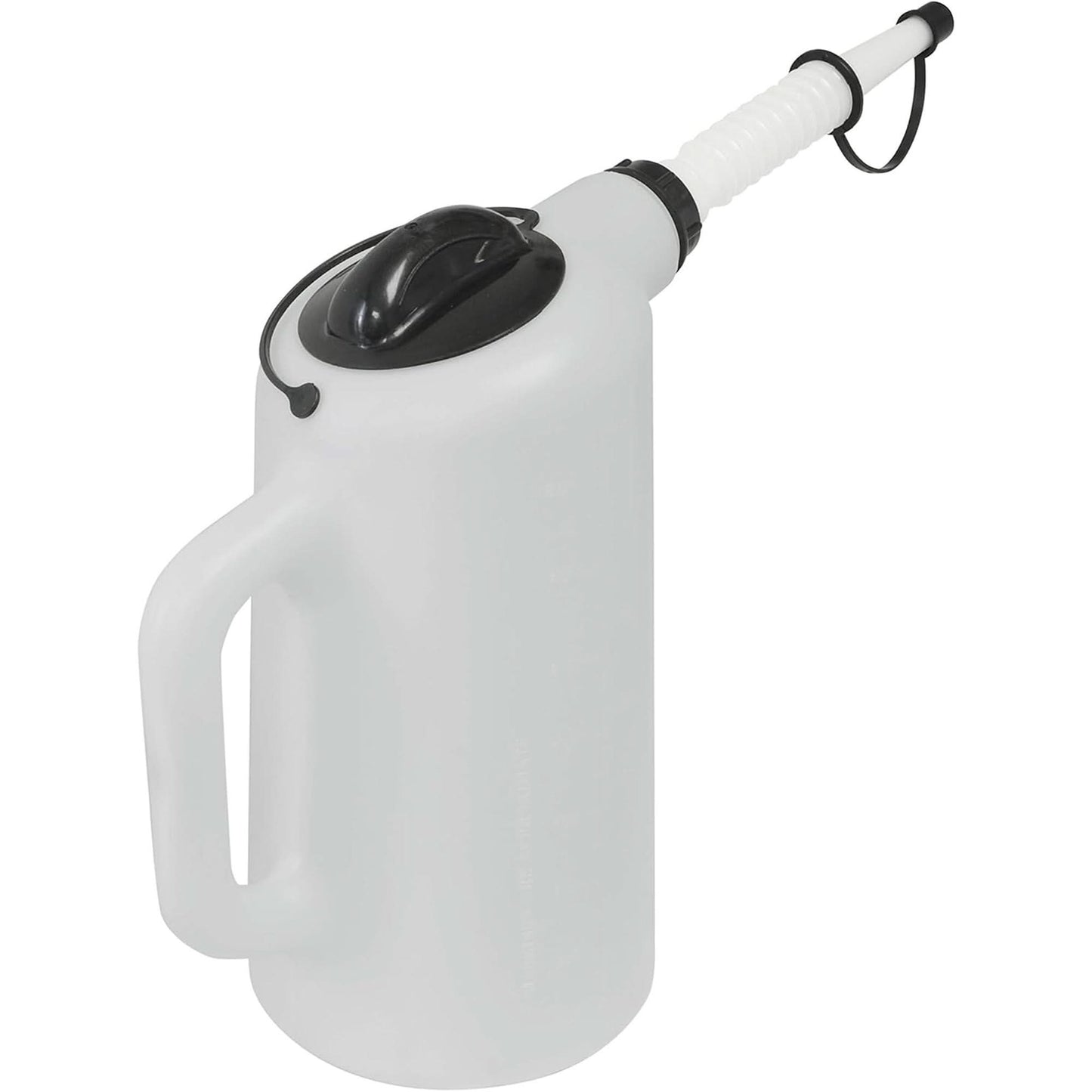 Distributeur d'huile avec couvercle et bouchon, en plastique, capacité de 7,6 litres