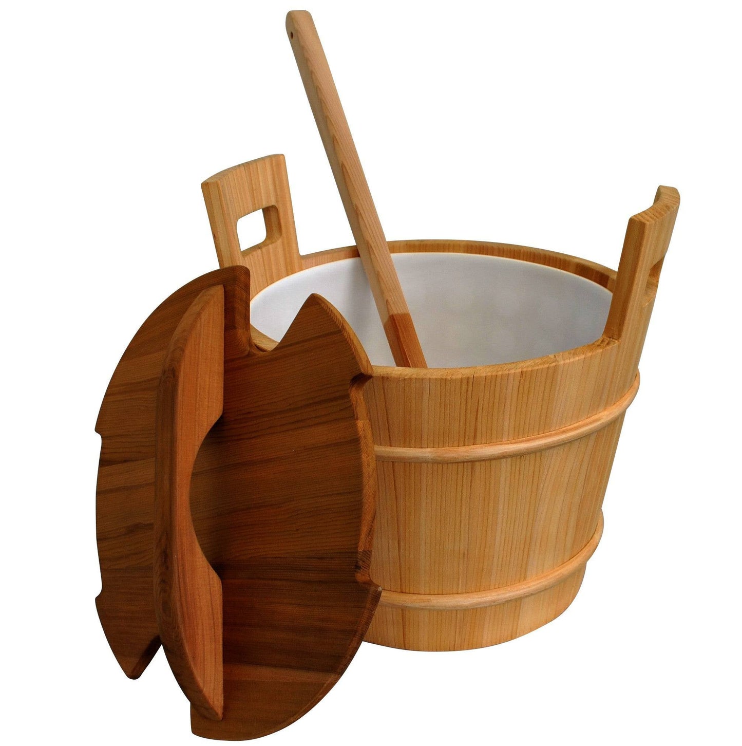 Seau et louche Fluid Cedar