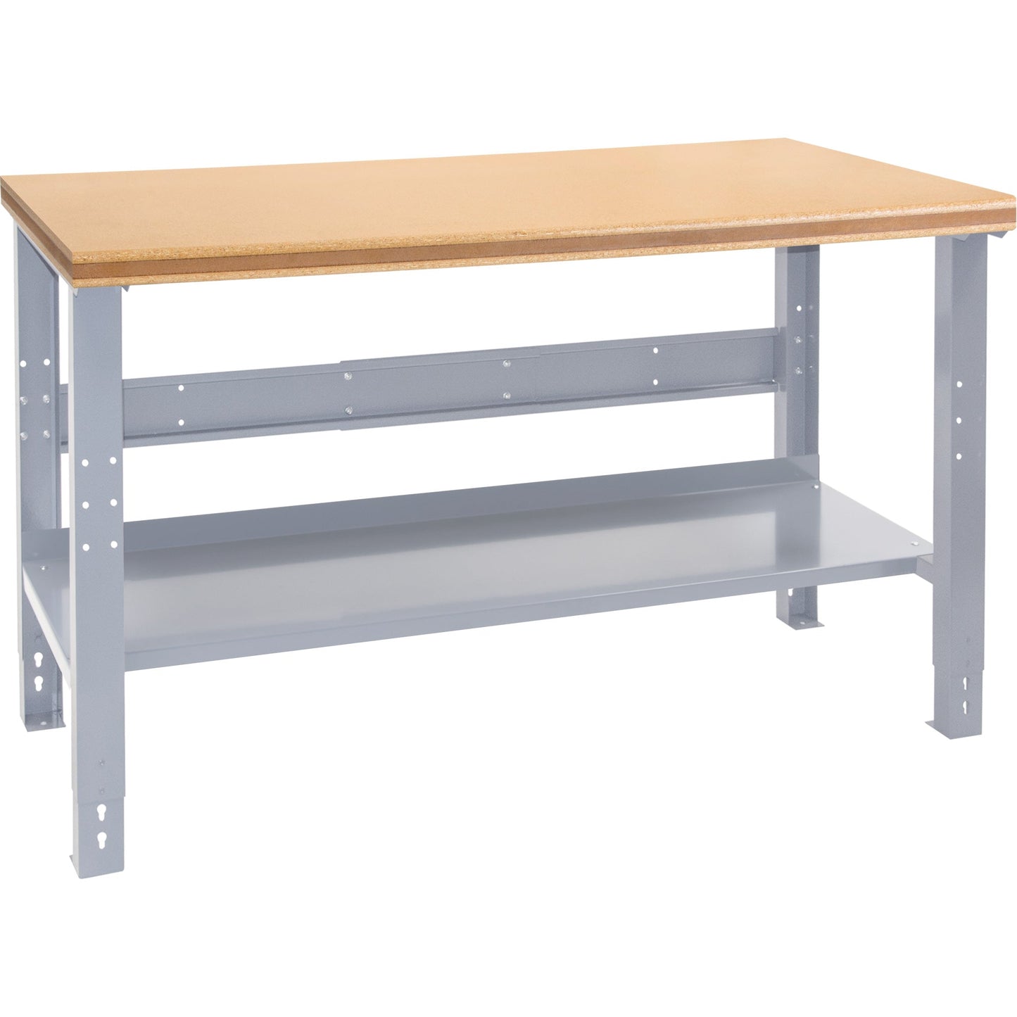 Industrial Duty Workbench, 60" W x 36" D x 34" H, 1000 lbs. Capacity