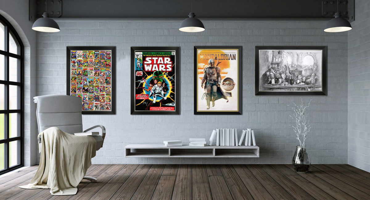 Marvel Classic Comic Collection Framed Poster Art (33.5x23.5)