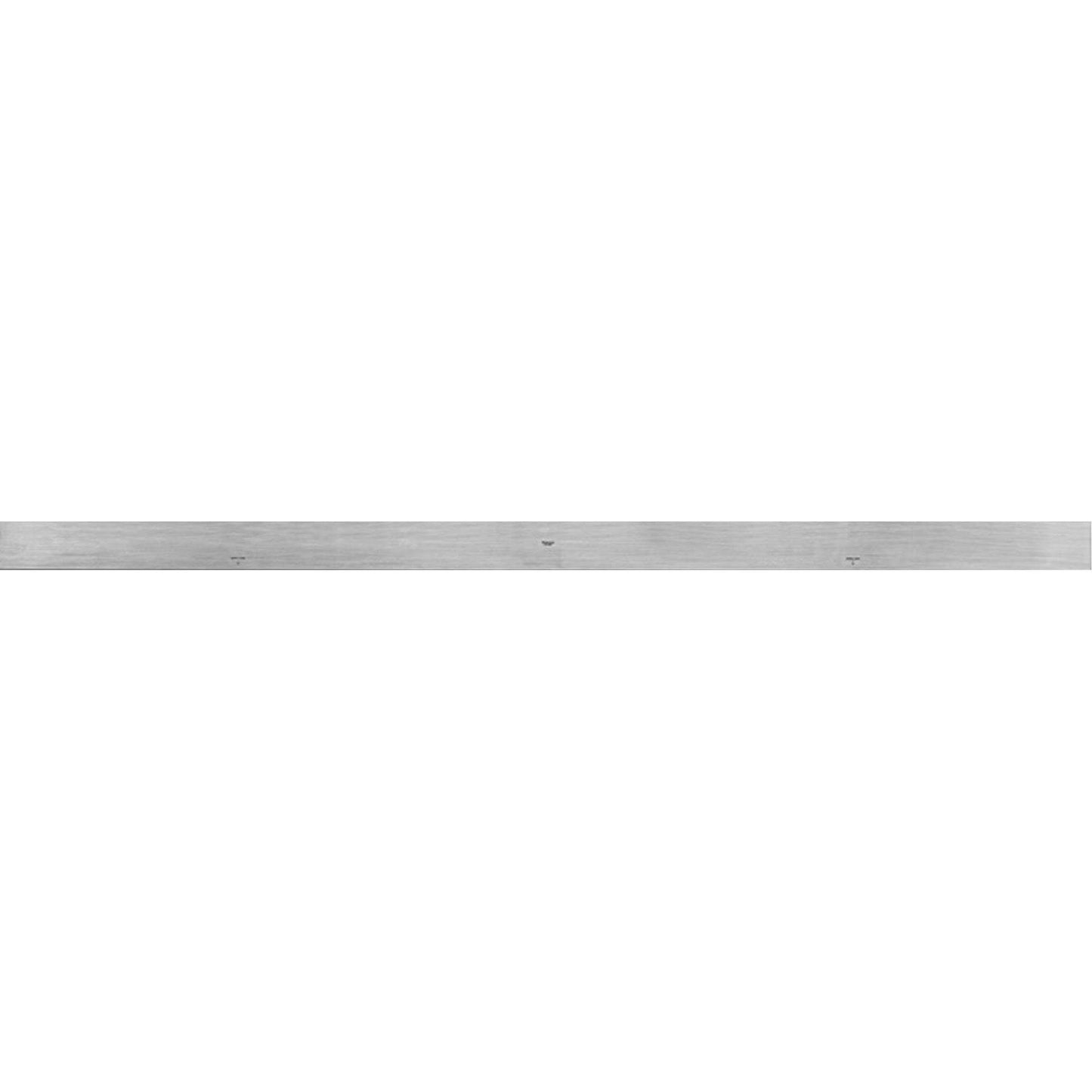 Règle droite en acier, série 380, 48" L, 2-13/32" l, 7/32" d'épaisseur