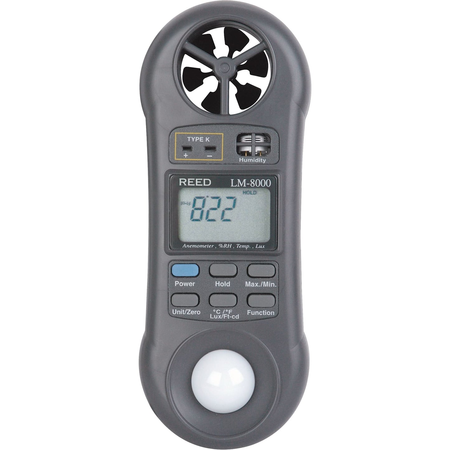 Thermo-Anemometer with ISO Certificate, Not Data Logging, 0.2 - 30.0 m/sec Air Velocity Range