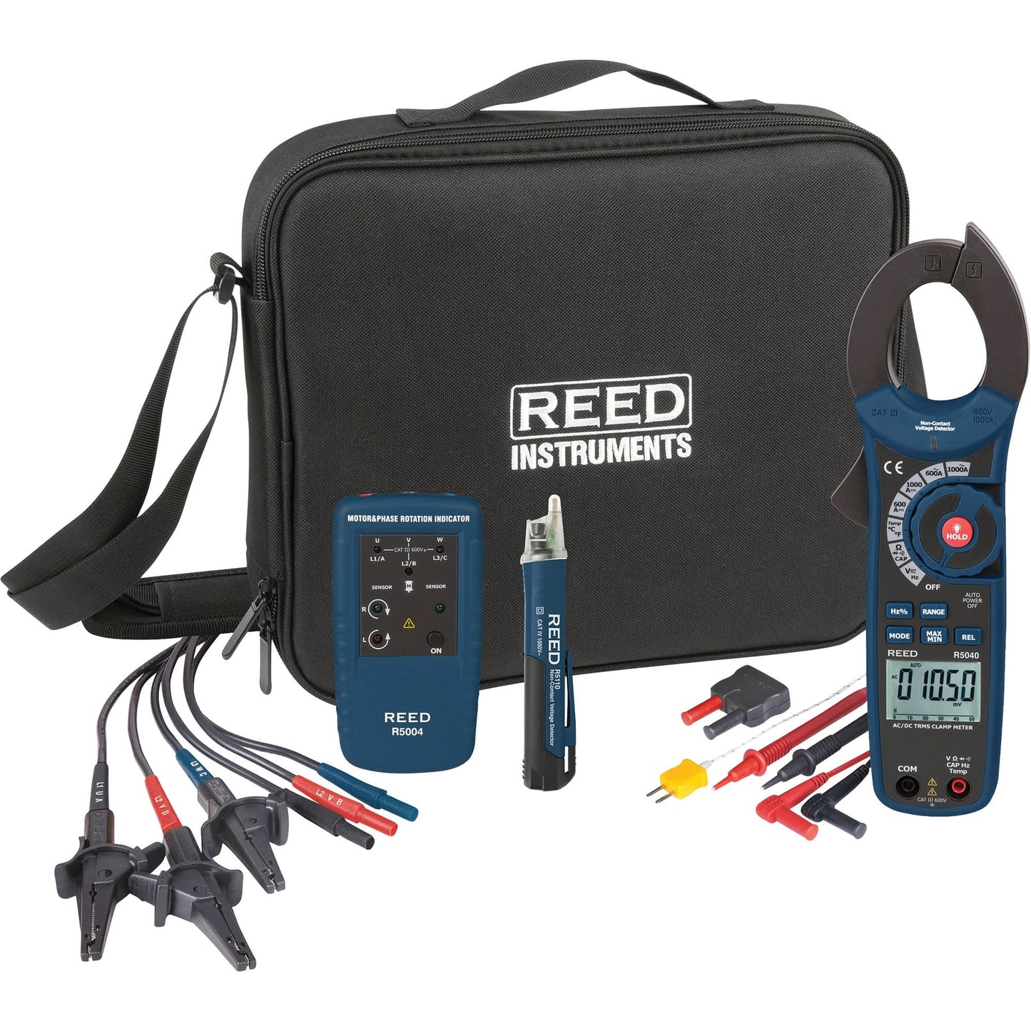 Kit testeur de phase et pince ampèremétrique