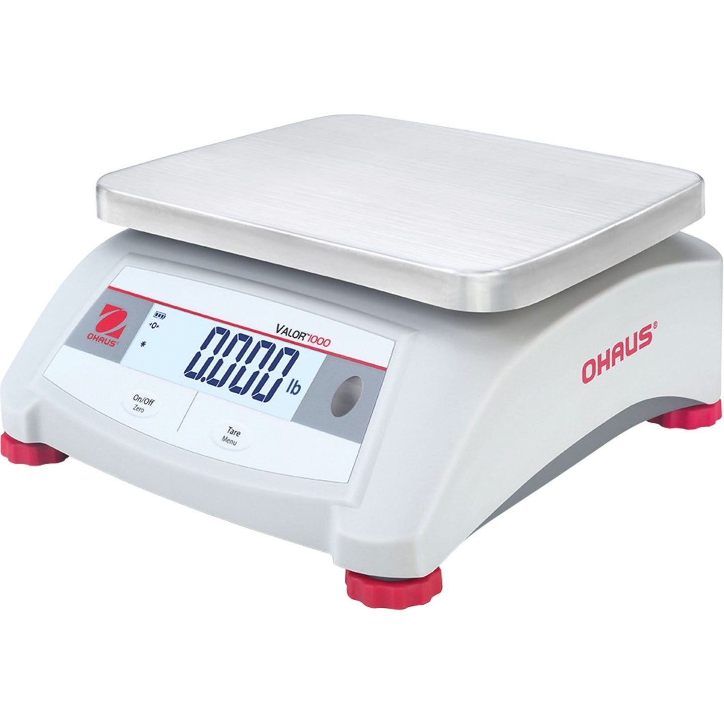 Balance de paillasse compacte Valor® 1000, capacité de 30 lb / 15 kg, graduations de 2 g / 0,005 lb