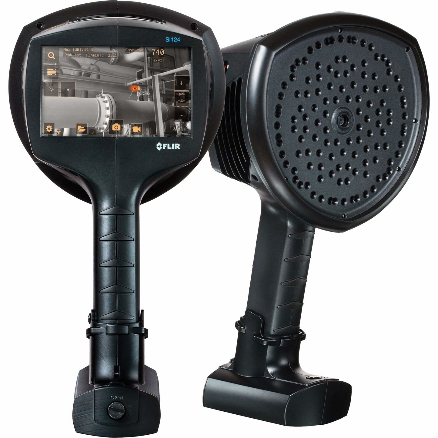 Si124-LD Plus Industrial Acoustic Imaging Camera for Compressed Air Leak Detection, 14°- 122° F ( -10° - 50° C )