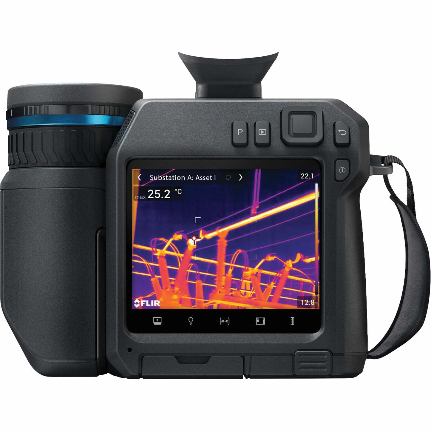 T865 High-Performance Handheld Infrared Camera with 24° & 42° Lens, 640 x 480 pixels, -40° - 2000°C (-40° - 3632°F), 30 mK/40 mk