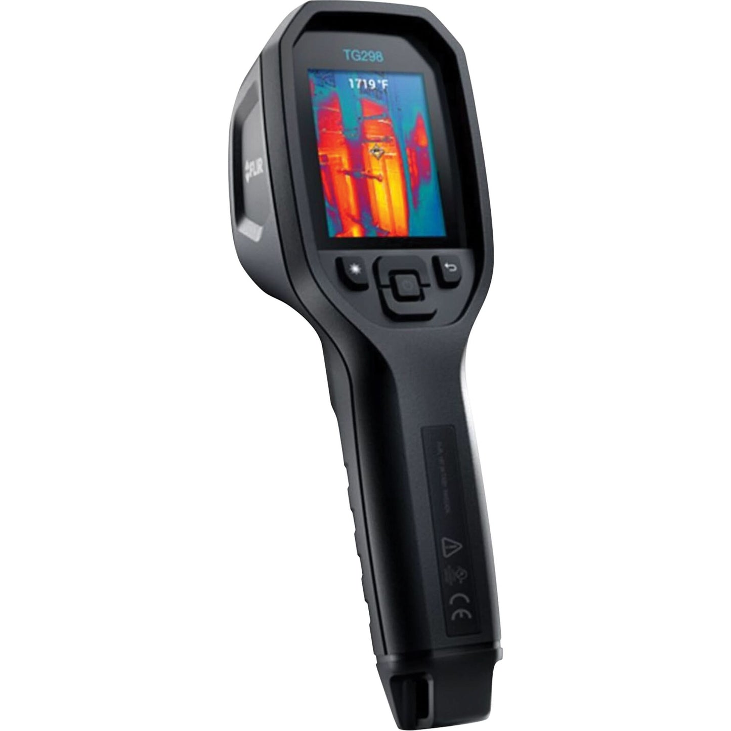 TG298 30:1 High Temperature Spot IR Thermal Imaging Camera with Bullseye Laser, 320 x 240 pixels, -25° - 1080°C (-130° - 1976°F), <70 mK